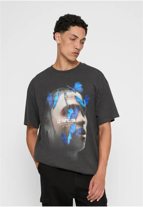 Mister Tee Le Papillon Oversize Tee T-shirt