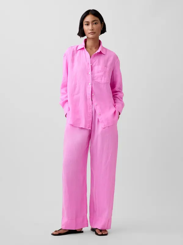 GAP Ленени панталони GAP