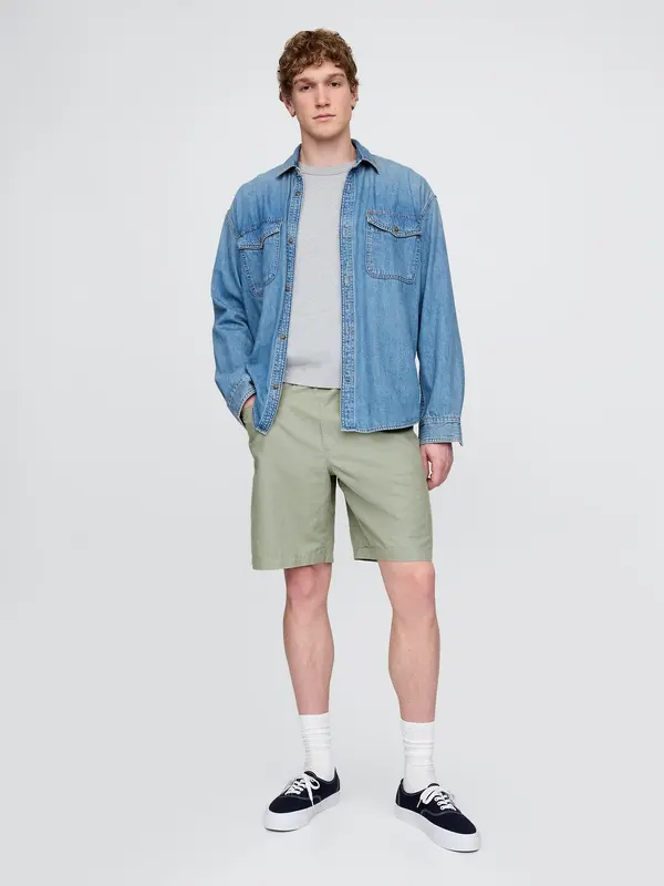 GAP Ленени шорти GAP - мъжки