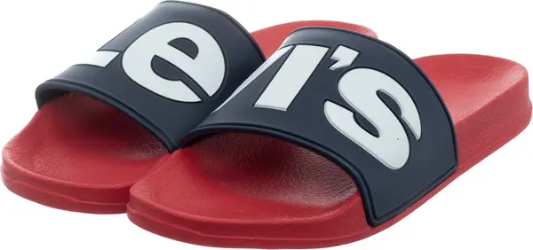 Levi'S Levi's - Дамски джапанки June L, тъмносиньочервени