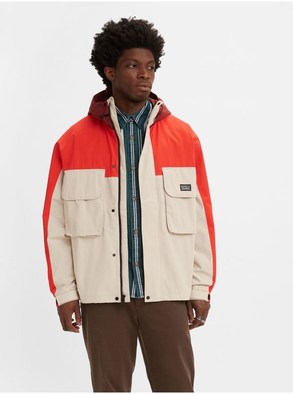Levi's® Levi&#39;s Red-beige men&#39;s winter jacket Levi&#39;s® Bartlett - Men&#39;s