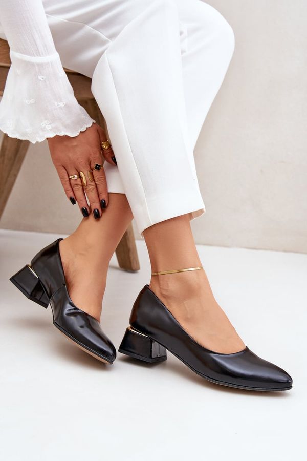 Lewski Shoes Lewski Shoes Кожени Чепици Левски 3118 Черни