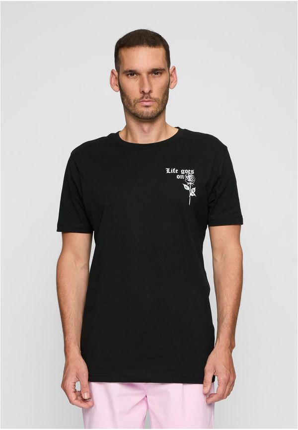 Mister Tee Life goes on a black t-shirt