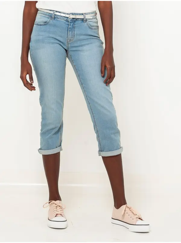 CAMAIEU Light blue 3/4 jeans CAMAIEU - Women
