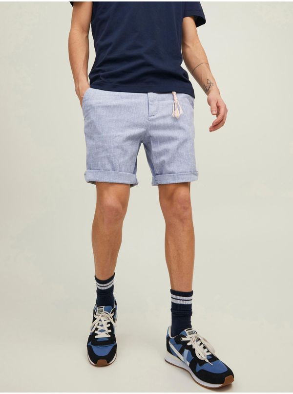 Jack & Jones Light Blue Annealed Chino Shorts Jack & Jones Sky - Men