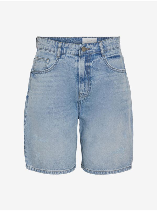 Noisy May Light blue denim shorts Noisy May Josie - Women