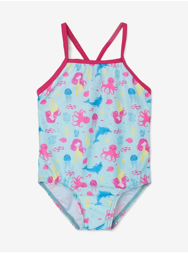 name it Light blue girly patterned swimwear name it Ziza - Girls