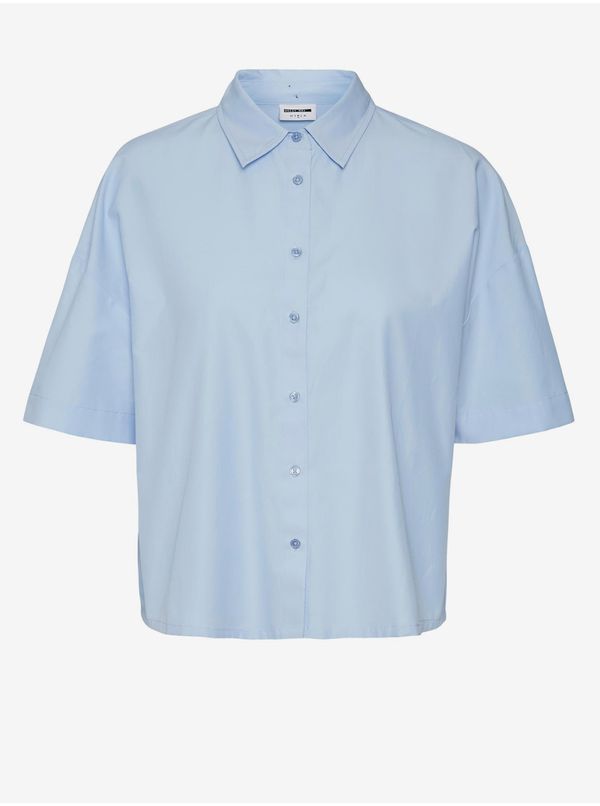 Noisy May Light blue Ladies Shirt Noisy May Frig - Women