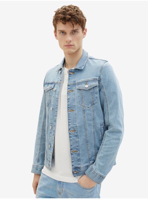 Tom Tailor Light blue men's denim jacket Tom Tailor - Men