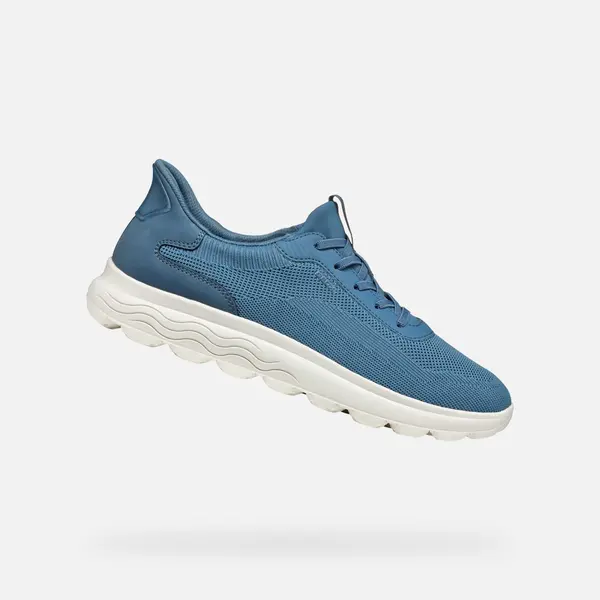 GEOX Light blue men's sneakers Geox Spherica Plus - Men's