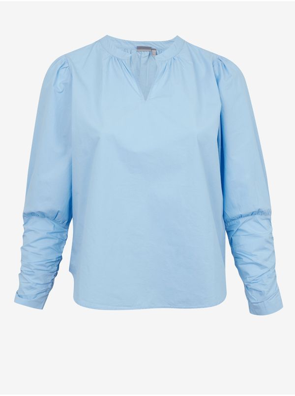 Fransa Light blue women blouse Fransa - Ladies