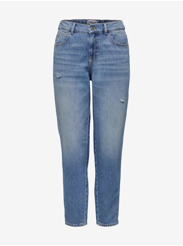Only Light blue women mom jeans ONLY Troy - Women