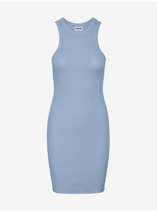 Noisy May Light blue women's sheath basic dress Noisy May Maya - Women