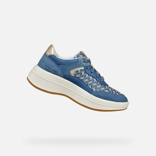 GEOX Light blue women's sneakers Geox Spherica ECUB-3 - Women's