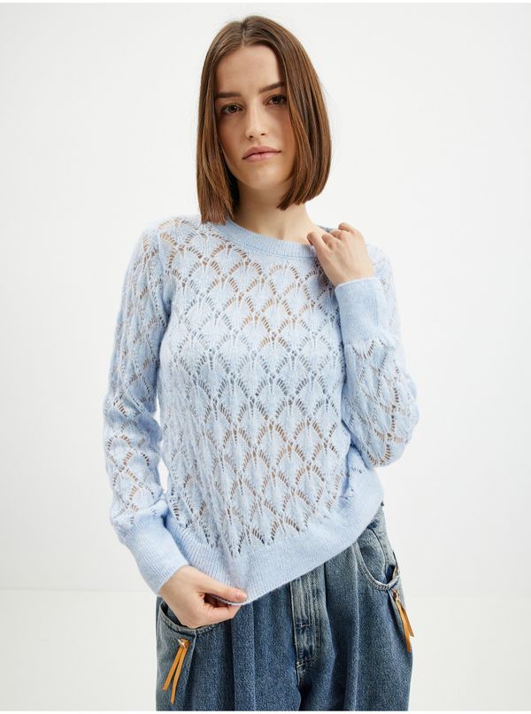JDY Light blue women's sweater JDY Letty - Women