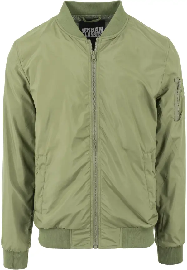Urban Classics Light Bomber Jacket Olive