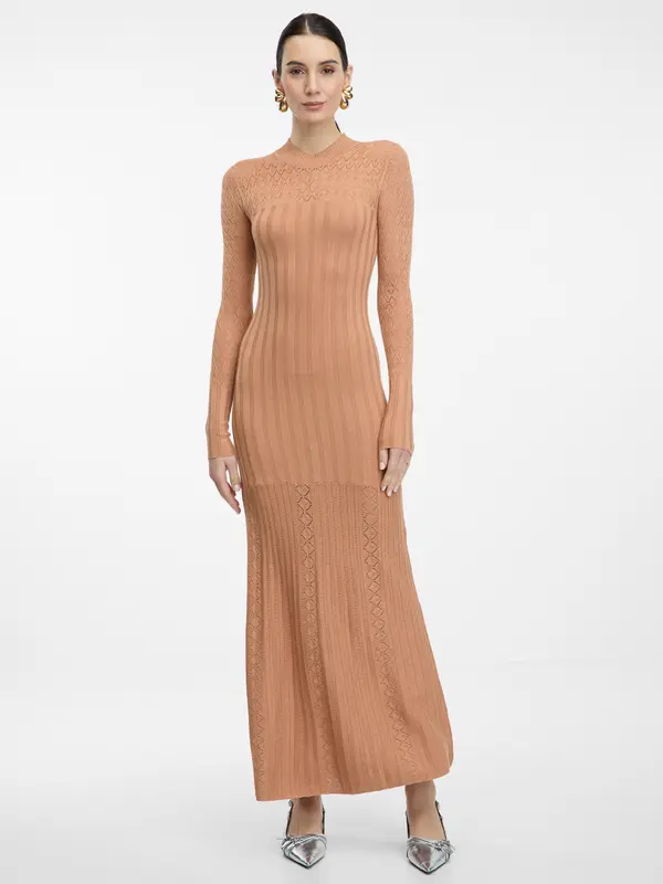 Orsay Light Brown Women's Maxi Dress ORSAY - Women's
