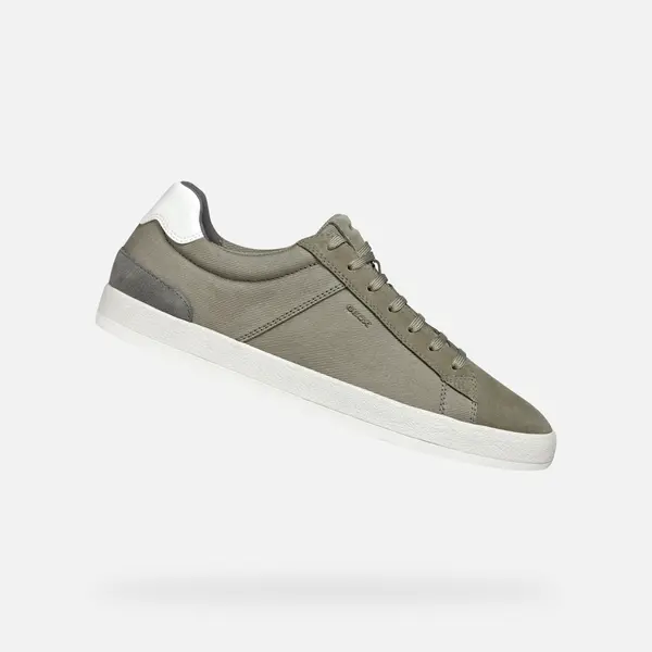 GEOX Light green men's sneakers Geox Serifos - Men's
