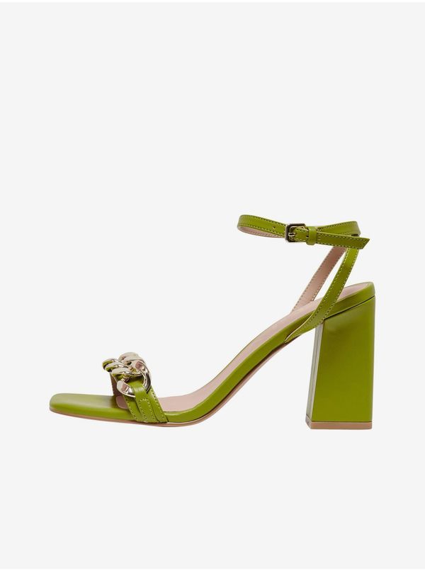 Only Light Green Women's Heel Sandals ONLY Alyx - Women