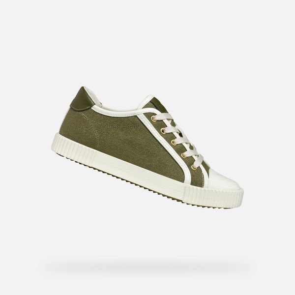 GEOX Light green women's sneakers Geox Blomiee - Women's