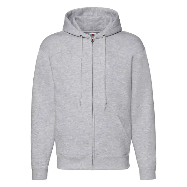 Fruit of the Loom Light grey men's hoodie Premium Fruit of the Loom