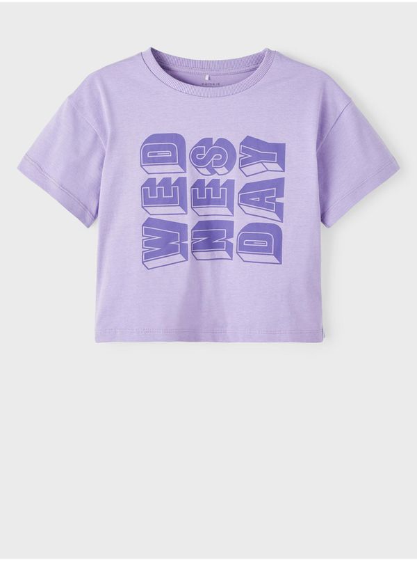 name it Light purple girls' T-shirt name it Balone - Girls