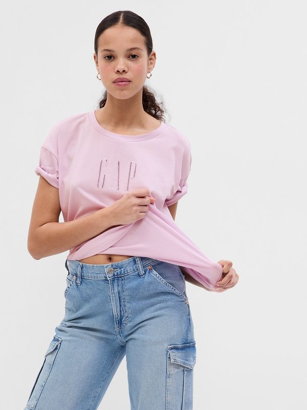 GAP Light purple women's T-shirt GAP