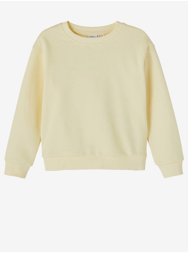 name it Light yellow girl's sweatshirt name it Lena - unisex