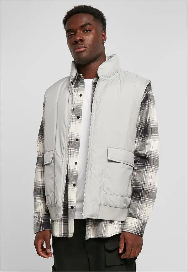 Urban Classics Lightweight Asphalt Vest Clean Puffer Vest
