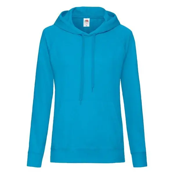 Fruit of the Loom Lightweight Hooded Sweatshirt 621480 80/20 240g