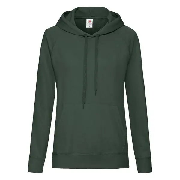 Fruit of the Loom Lightweight Hooded Sweatshirt 621480 80/20 240g