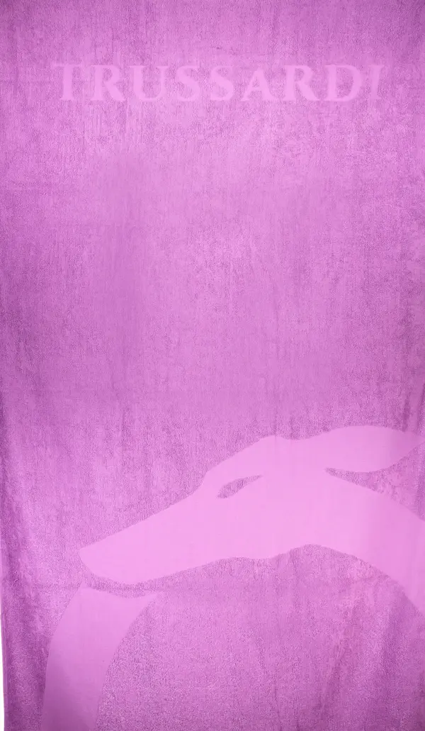 Trussardi Лилава плажна кърпа Trussardi Jeans