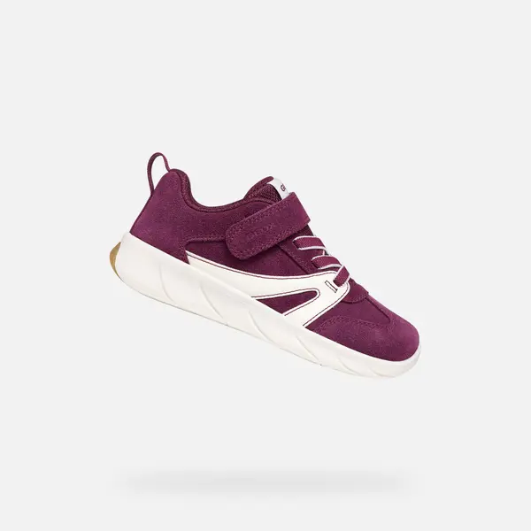 GEOX Лилави кецове Geox Foot-run за момичета