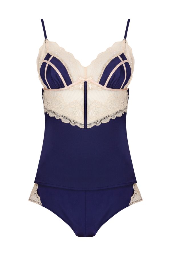 LivCo Corsetti Fashion LivCo Corsetti Fashion Woman's Set Amilgrim Navy Blue