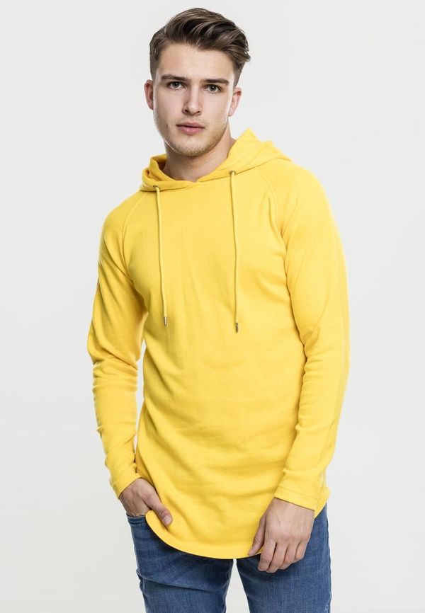 Urban Classics Long Shaped Terry Hoody chrome yellow