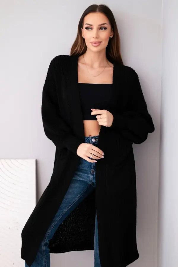 Kesi Włoski Long sweater black