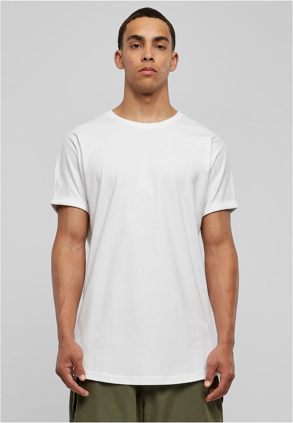 UC Men Long T-shirt with a long shape in white