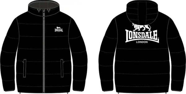 Lonsdale Lonsdale Men's hooded winter jacket regular fit
