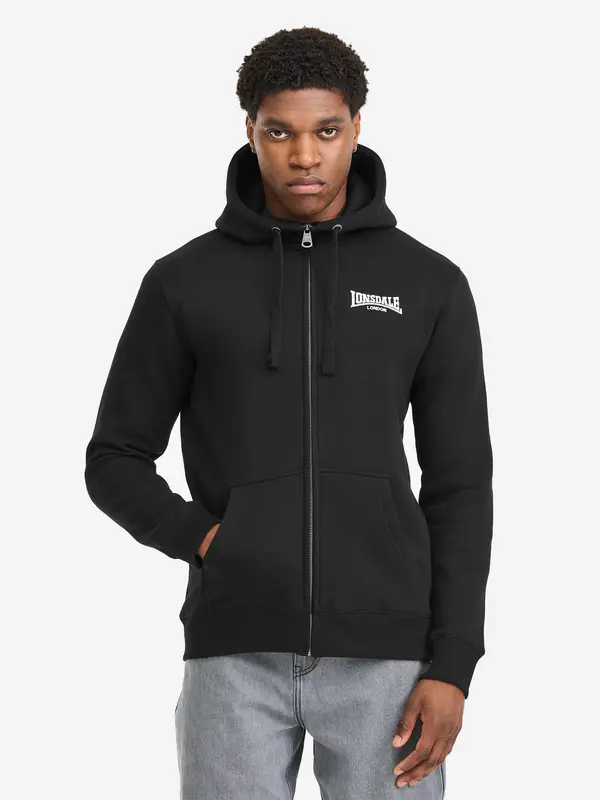 Lonsdale Lonsdale Men's hooded zipsweat jacket regular fit