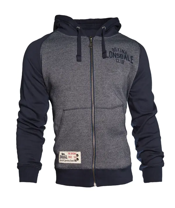Lonsdale Lonsdale Men's hooded zipsweat jacket slim fit