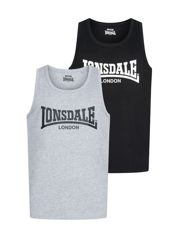 Lonsdale Lonsdale Men's singlet regular fit double pack