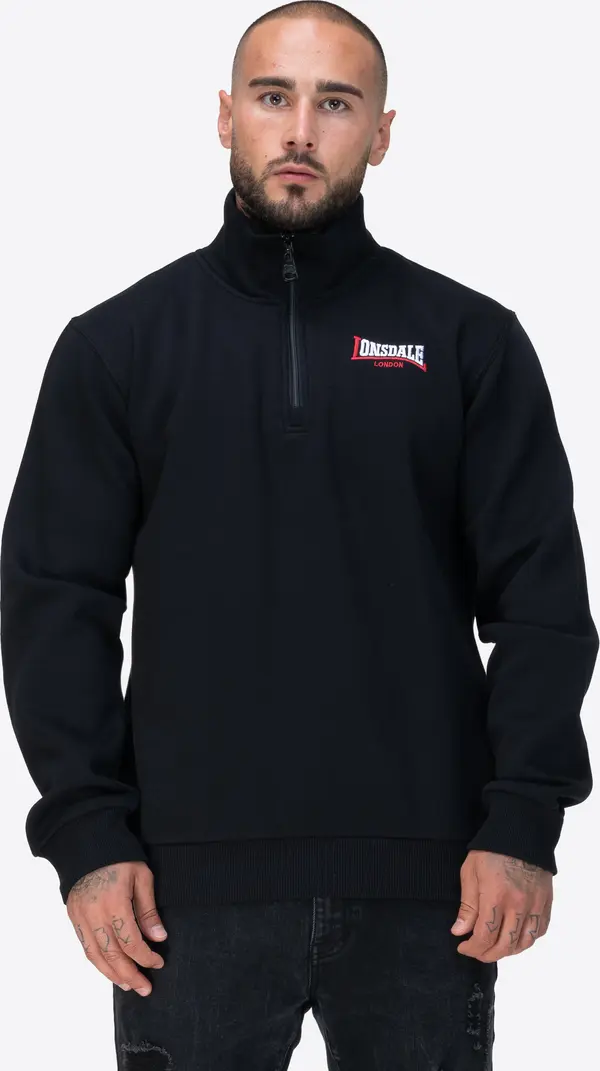 Lonsdale Lonsdale Men's sweatshirt quarter zip regular fit