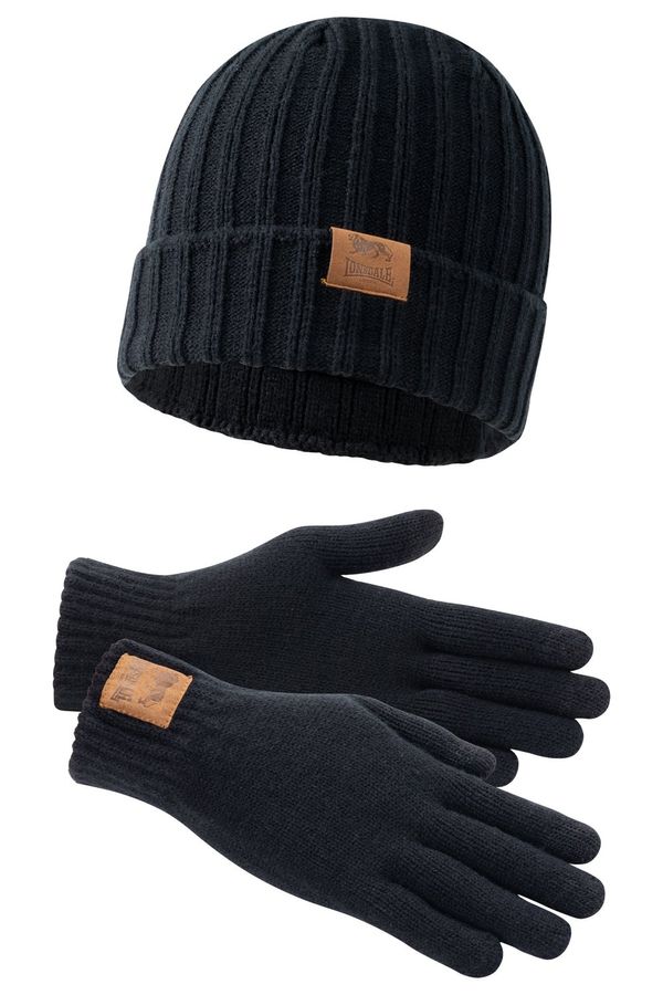 Lonsdale Lonsdale Unisex Beanie and Glove Set