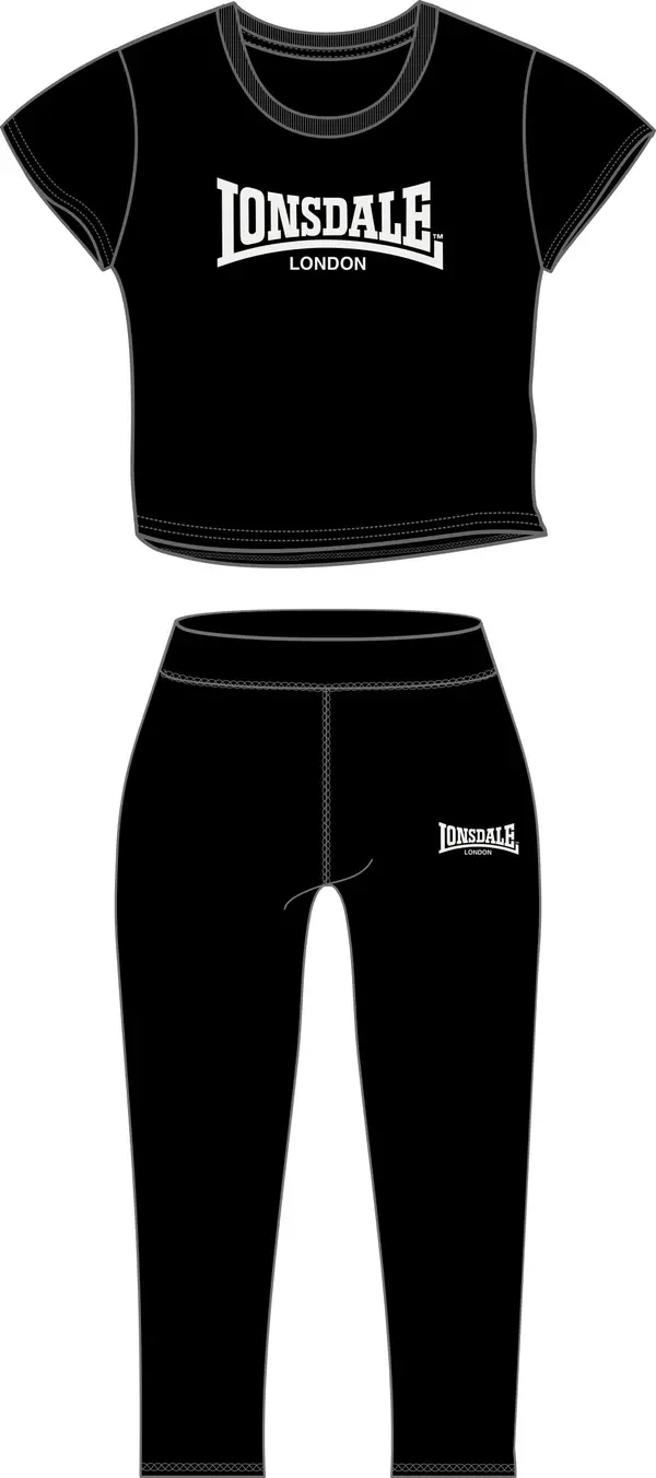 Lonsdale Lonsdale Women's t-shirt & leggings set