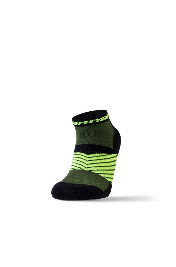 HANNAH Low hiking socks Hannah CARAL II military (green)