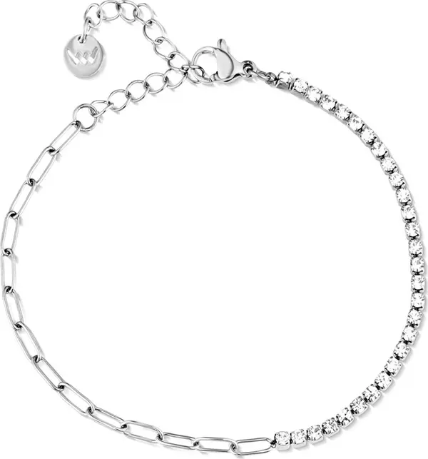 VUCH Lumisa Silver Bracelet