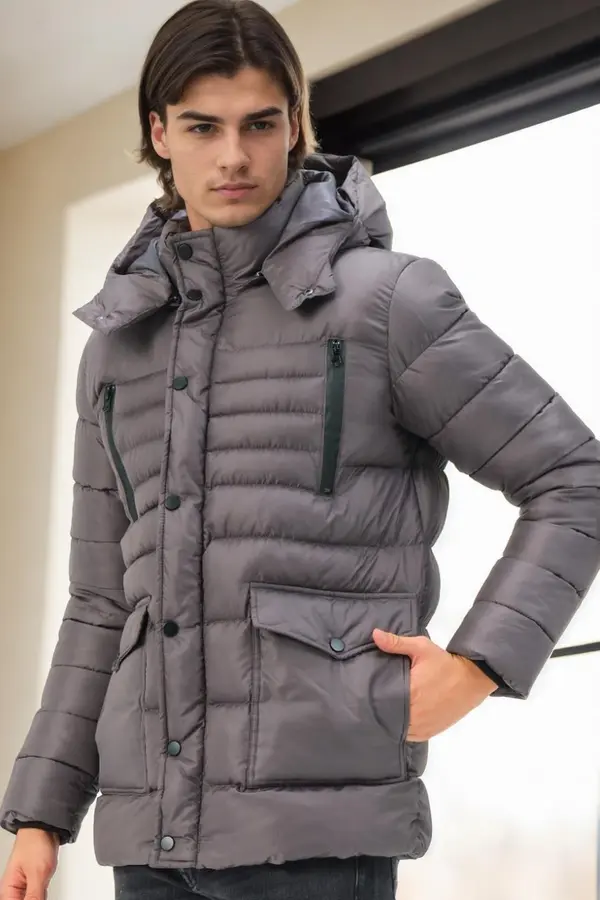 dewberry M9657 DEWBERRY MEN'S JACKET-ANTHRACITE