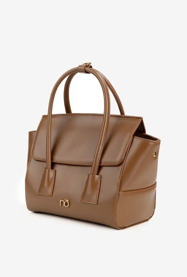 Nobo Малка чантичка Куфар NOBO BAG5800-M17 светлокафява