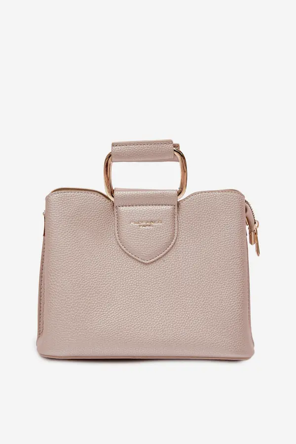 FLORA & CO Малка еко кожена чанта Flora&amp;Co Soraya в кутия
