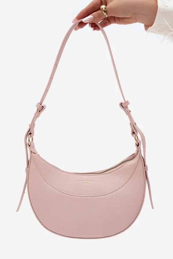 FLORA & CO Малка розова чанта от еко кожа Flora&amp;Co